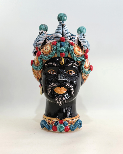 Testa di Moro Liberty Multicolor | VERUS Ceramiche