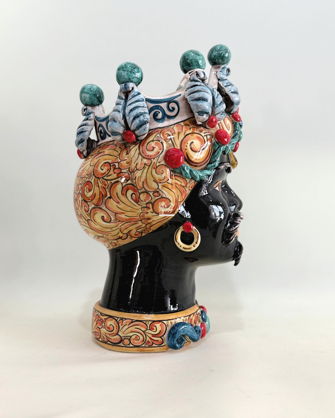 Testa di Moro Liberty Multicolor | VERUS Ceramiche